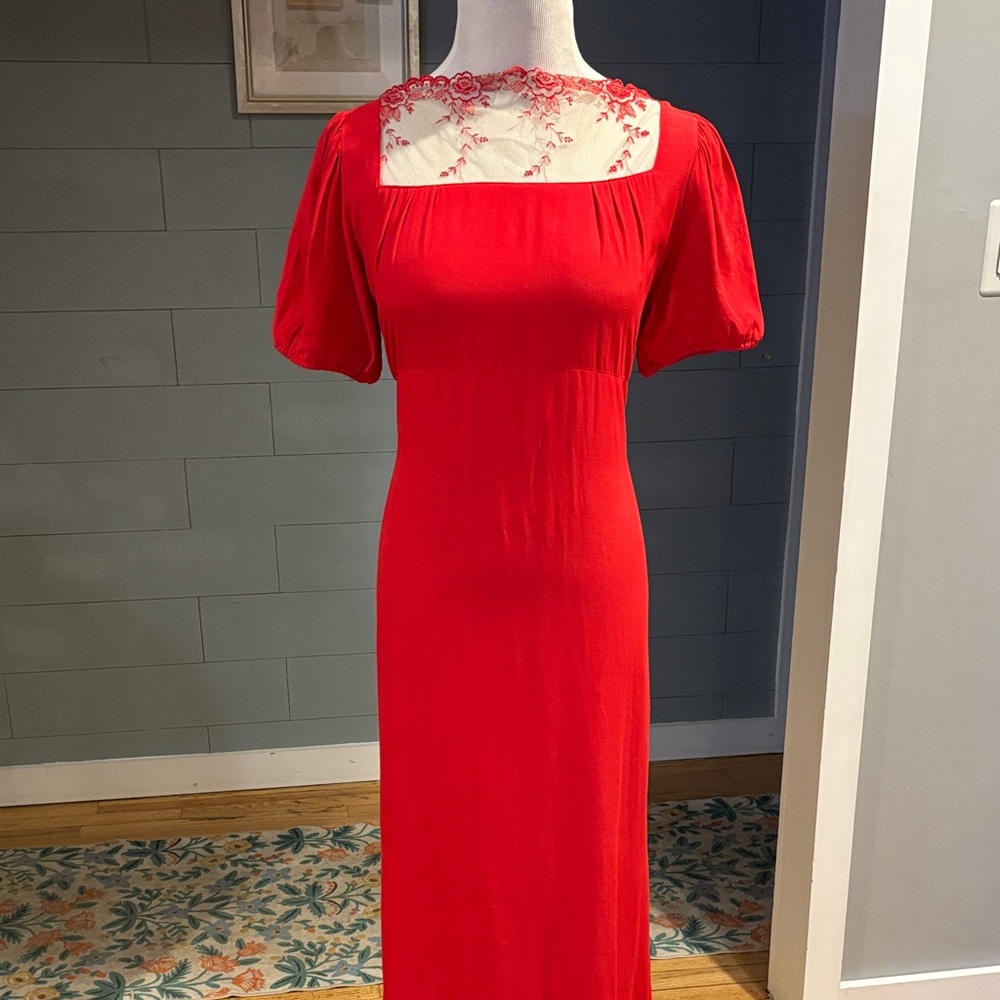 Antoine et Lili Vintage lace trimmed dress - Picture 7 of 8